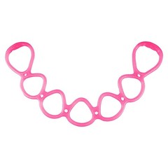 7 Ring Stretch Resistance Exercise Band, Workout Bands Yoga Stretching for Ho…