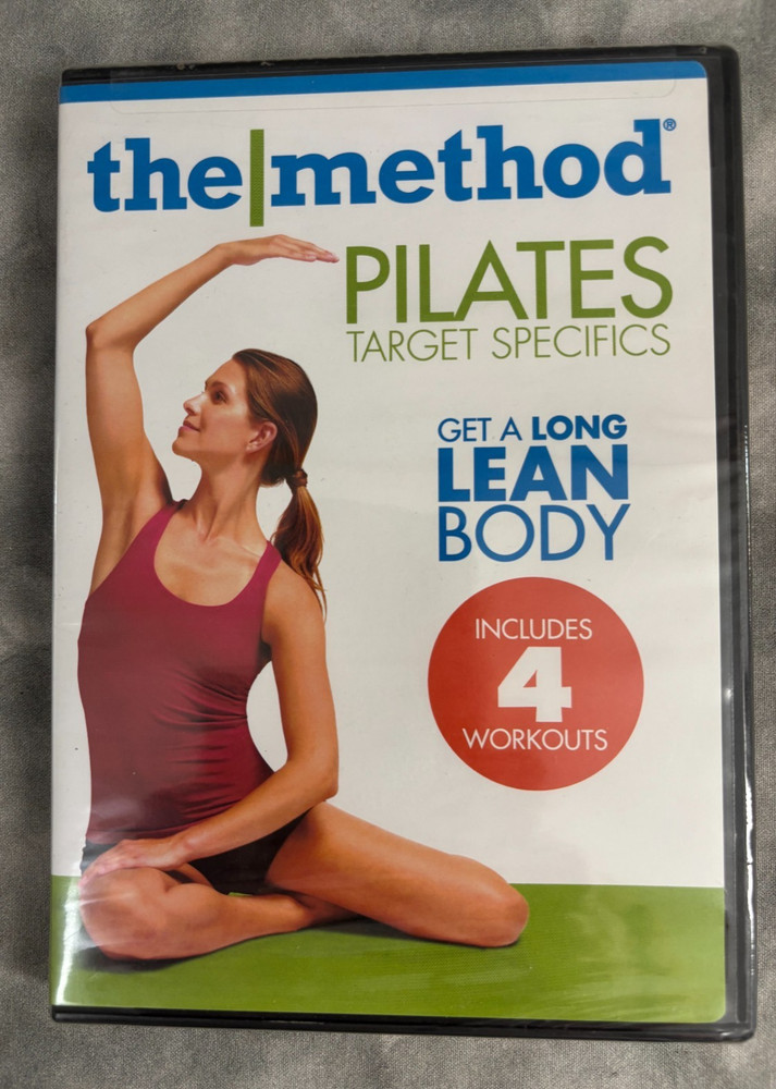 The Method Pilates Target Specifics DVD Abs Arms Hips Thighs 2000’s