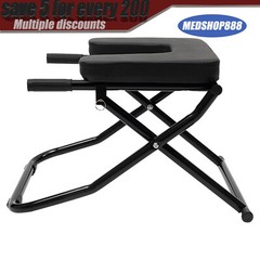 Black Yoga Headstand Bench Upside Down Chair for Balance Training Exercise US