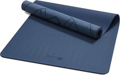 Extra Wide Yoga Mat 79×39 Inches 7mm Thick TPE Non Slip Large Exercise Mat for