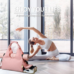Yoga Mat Bag, Sport Yoga Gym Bag for Women, Lightweight Yoga Mat Bag Carrier wit