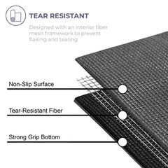 Voyage Yoga Mat, 10 Pack, 72″ x 24″ Professional Studio and Gym Bulk Yoga Mat…