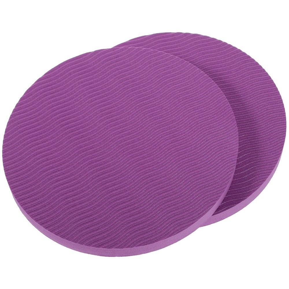 2Pcs Thick Yoga Mat Cushions for Knees Elbows Wrist Support Home Exercises