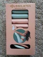 Blogilates Resistance Bands NEW Soft Pink And Green Fitness Bands – Sealed Box