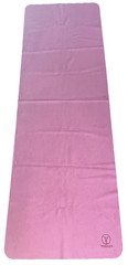 YOGAER Travel Yoga Mat Foldable Thin Mats for Travelling PINK 71.5″ x 24″