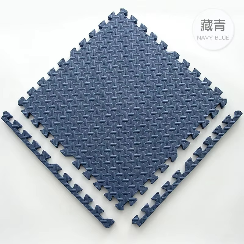 EVA Foam Gym Floor Mat 30x30cm Non Slip Interlocking Fitness US