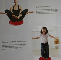 New, Balance Pads,Non-Slip inflated Pads,Strong Load-Bearing Gym Fitness Pads