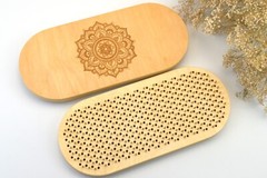 Sadhu Board “Mandala” Yellow Galvanized Nails 10 mm/0.4 inch