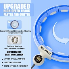 U5-16 Knots 28”- 46”Counter, Waist Trimmer & Wash Bag, Upgraded Quiet Smart W…