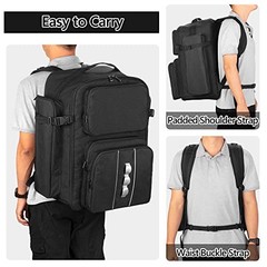 RC Backpack for 1/10 Car, RC Storage Bag with Multi Pockets for Tools and