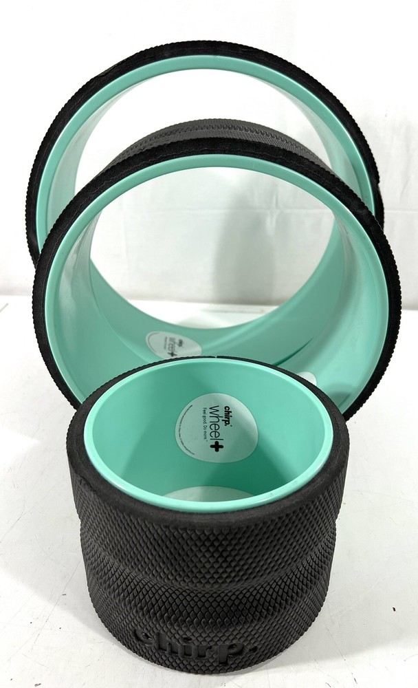 Chirp Wheel 3 Pack Rolling Exercise Wheels Back Pain Tools 12″ 10″ & 6″