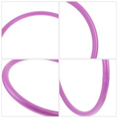 5 Set of Durable Weighted Arm Hoops for Women Yoga and Fitness Sports