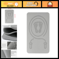 10mm Thick Non-Slip Fitness Mat for Jump Rope, Yoga & Pilates – Home Gym Exercis