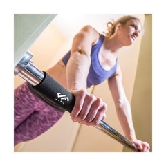 JFIT Deluxe Multi Exercise Doorway Pull-Up Bar with Comfort Grips, 40-Inch