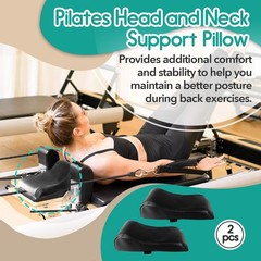 2 Pcs Pilates Reformer Head and Neck Pillow – Essential Pillow Pilates Cushio…