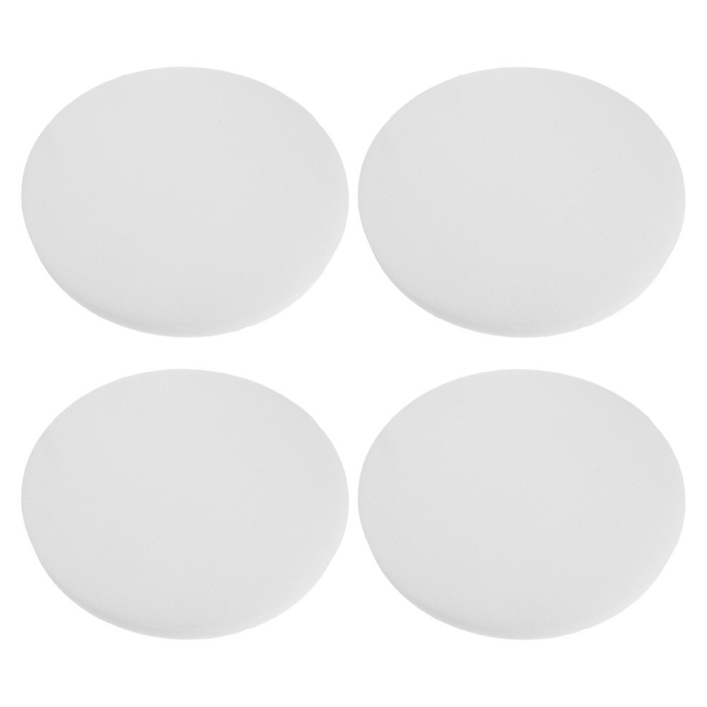 4 Pcs Round Sofa Cushion Insert High Density Upholstery Sponge Furniture