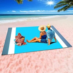 Buoydm beach mat large hiking traveling blue new