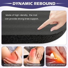 Yoga Knee Pad,High Density Foam NBR Material Yoga Knee Cushion,Clear Up Pain …