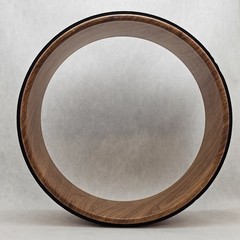 EUC Apana Cork/Wood Grain 12″ Back Roller Pain Relief Muscle Stretching Wheel