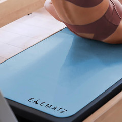 Premium Pilates Reformer Mat – Washable Suede & Rubber, Non-Slip Cover