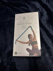Gaiam Resistance Band Stretch Strap Stretch Yoga Therapy Strap 39”