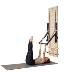 VEVOR Wall Mounted Pilates Reformer Machine Pilates Springboard Maple Wood Gym