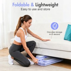 Multi-Purpose Foldable Pilates Reformer 5 in 1 Exercise Pilates Board Equipment