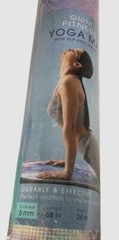 Lomi Fitness Purple Slip-Free Material Yoga Mat