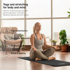 Yoga Mat Premium Non Slip Thick – Extra Comfortable Exercise Mat for Home Workou