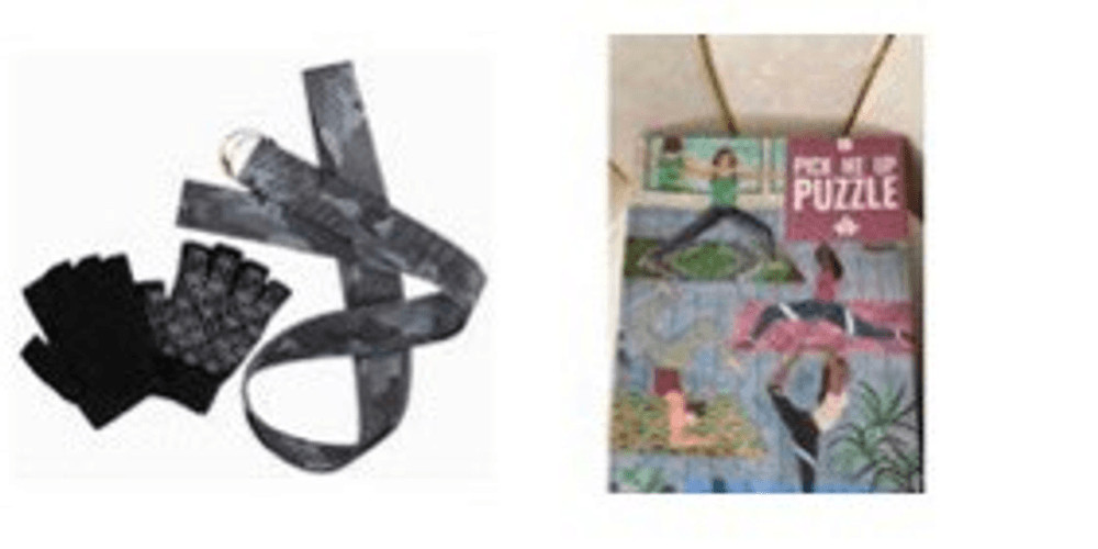 Yoga Gloves/Strap/Puzzle
