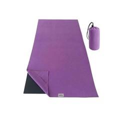 Yoga Towel, Non Slip Hot Yoga Mat Towel with Corner Pockets, Ma… FAST USA SHIP