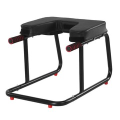 Yoga Headstand Bench with Wood Frame & PU Pad – 300 lb Capacity Inversion Chair