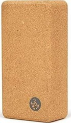 Manduka Yoga Block – Fine-Grain Cork Block, Yoga Equipment, Home Gym Accessory,