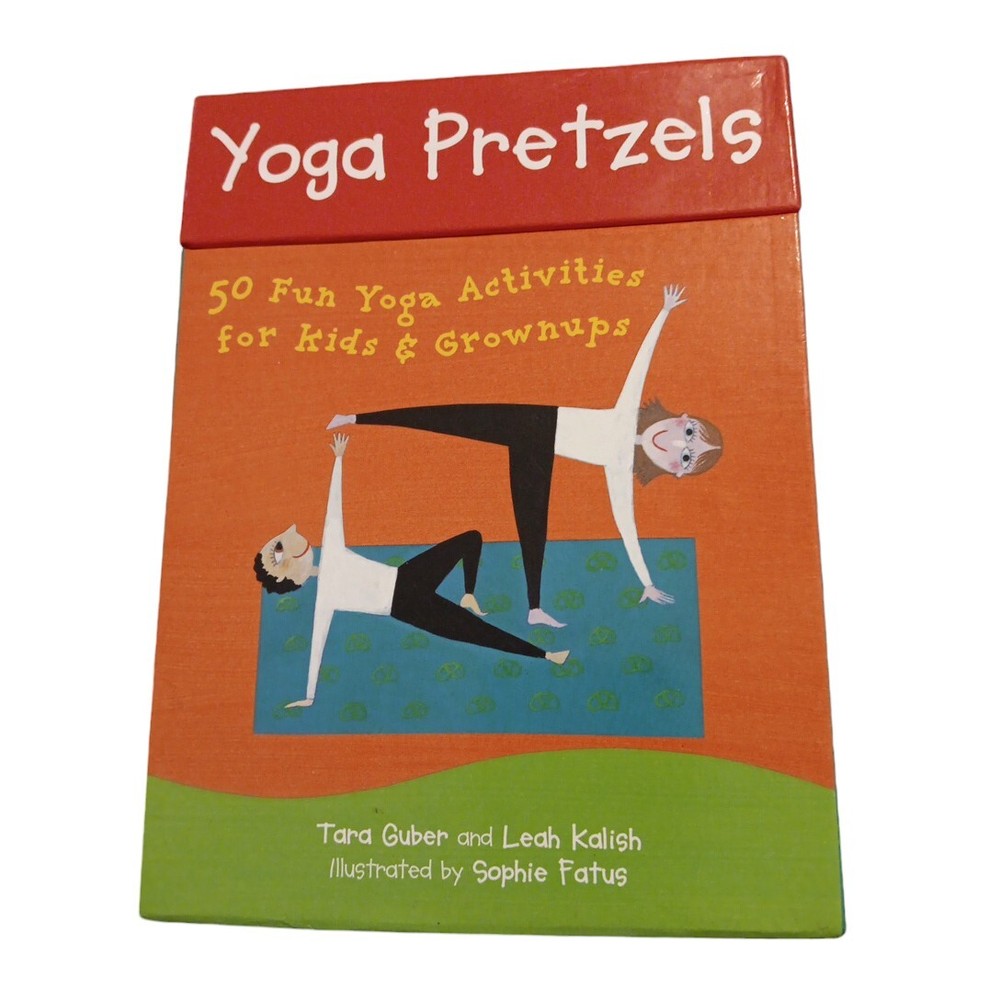 Yoga Pretzels 50 Fun Yoga Poses & Activities for Kids & Grownups Yoga Cards READ