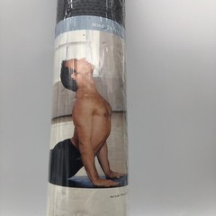 Yoga Mat Extra Long Black 72”x 24” x 1/8” Cushion Comfort FACTORY SEALED NEW