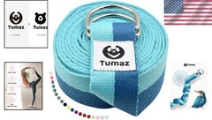Eco-Friendly Yoga Strap – 3 Sizes, Gorgeous Colors & High Load Capacity
