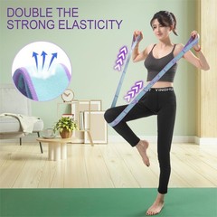 Yoga Straps for Stretching Strap Elastic for Physical Therapy Dance Yoga Pila…