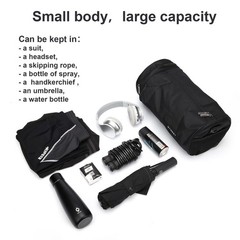 Small Sports Gym Bag Workout Lightweight Duffel Bags for Men and Women Black …