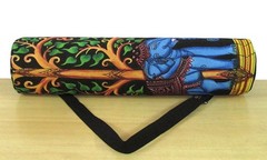 Elephant Yoga Mat Carrier Bags Hippie Mandala Cotton Bags With Shoulder Strap US