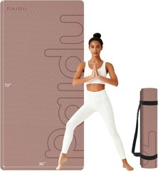 Eco-Friendly Large Yoga Mat 72″x36″ – Perfect for Pilates and Fitness Sessions