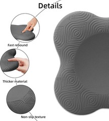 2 packs Yoga Knee Pad Mats Extra Thick for Knees Elbows Wrist Hands Head Foam Pi