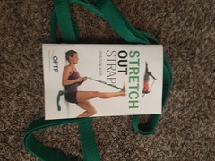 Durable Nylon Stretch Strap with Exercise Guide – Enhance Mobility & Flexibility