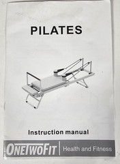 Foldable Pilates Reformer Machine OneTwoFit Part Only: Drawstring Rope Loop