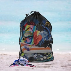 Extra Large Sports Ball Bag, Heavy Duty Breathable Mesh Storage Bag, 40″ x 30…