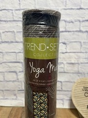 Trend Setter Yoga Mat 24″ x 68″ 3 mm ￼Non-Slip Lightweight Strap New