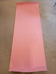 ELLE Sport branded yoga mat for sale. Has a visible logo ELLE Sport on the side.