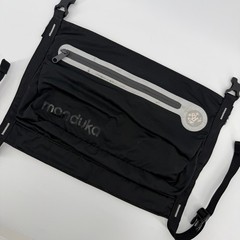 Manduka Go Play Yoga Mat Carrier Pouch Unisex OS Black Reflective Buckle Straps