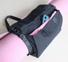 CAMSTIC Yoga Mat Carrier Strap Shoulder Bag with Large Compartment Zipper Poc…