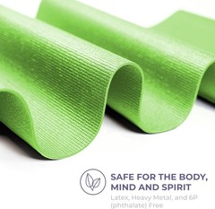 Voyage Yoga Mat 6 Pack 72″ x 24″ Professional Studio Gym Bulk Yoga Mats 5mm NEW