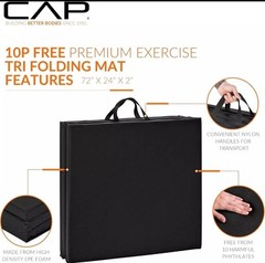 All Purpose Folding Anti Tear Exercise Training Aerobic Fitness Gym & Gymnastics